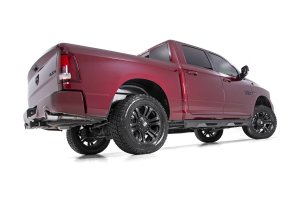 Ram 1500 Suspension Lift Kit - Rough Country - 3-Inch N3 with Premium Upper Control Arms - Red - '12-'18
